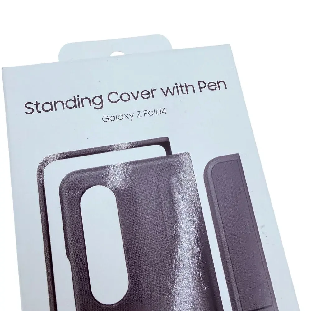 Samsung Standing Cover with Pen Galaxy Z Fold4 New Black Case